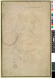 Michelangelo - Verso The Virgin Annuciate, 1900,0611.1