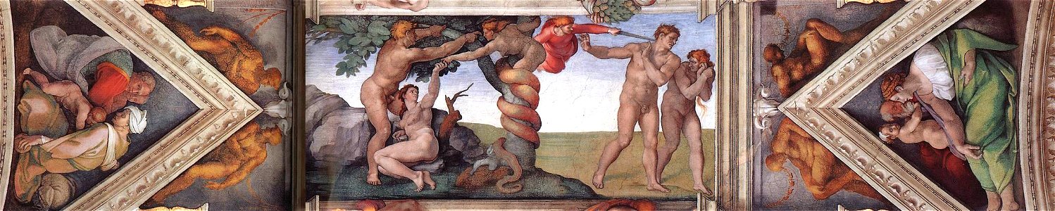 Michelangelo - Sistine Chapel ceiling -6th bay