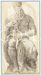 Michelangelo - inv. 189 S, Mosè - copia da
