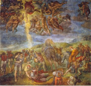 Michelangelo - Bekehrung des heiligen Paulus
