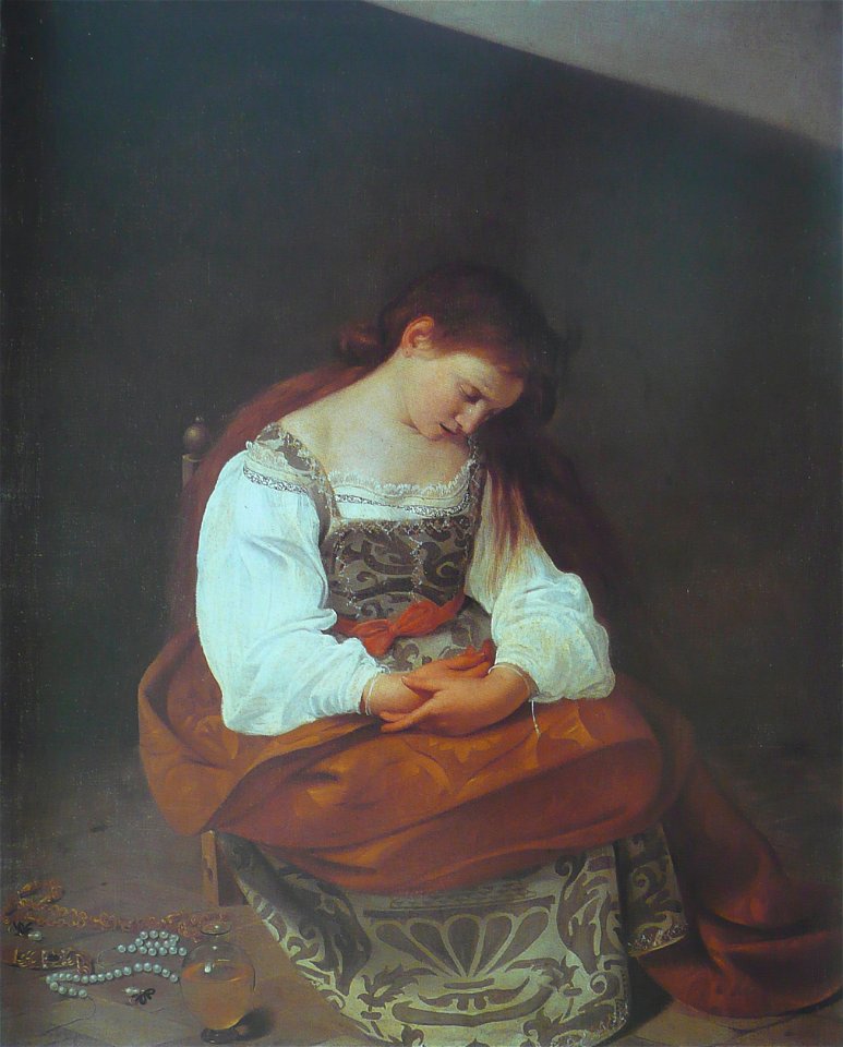 Michelangelo Merisi da Caravaggio - Madeleine repentante