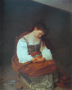 Michelangelo Merisi da Caravaggio - Madeleine repentante