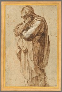 Michelangelo - Study of a Mourning Woman, 2017.78, about 1500–1505