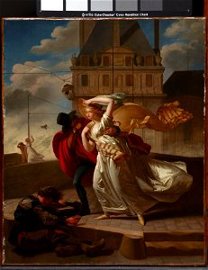 Michel Garnier - Gust of Wind on the Pont Royal - 32.2019.19 - Dallas Museum of Art