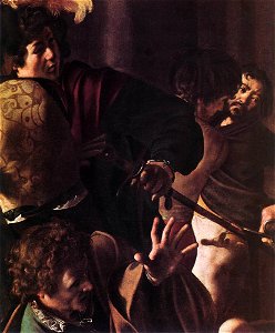 Michelangelo Merisi da Caravaggio - The Martyrdom of St Matthew (detail) - WGA04122