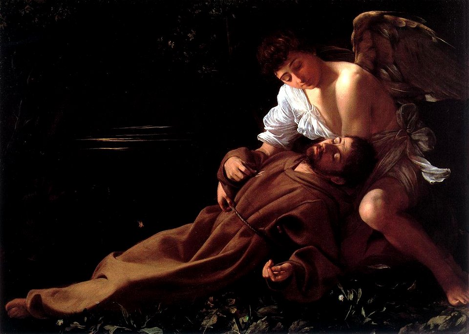 Michelangelo Merisi da Caravaggio - St. Francis in Ecstasy - WGA04079