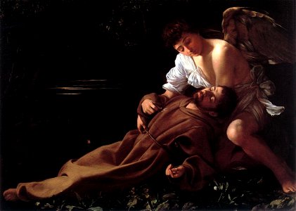 Michelangelo Merisi da Caravaggio - St. Francis in Ecstasy - WGA04079