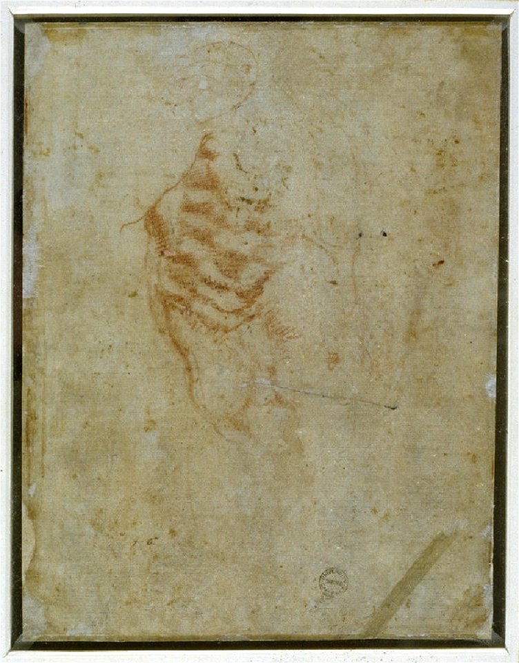 Michelangelo - Verso Male Torso, WA1846.60