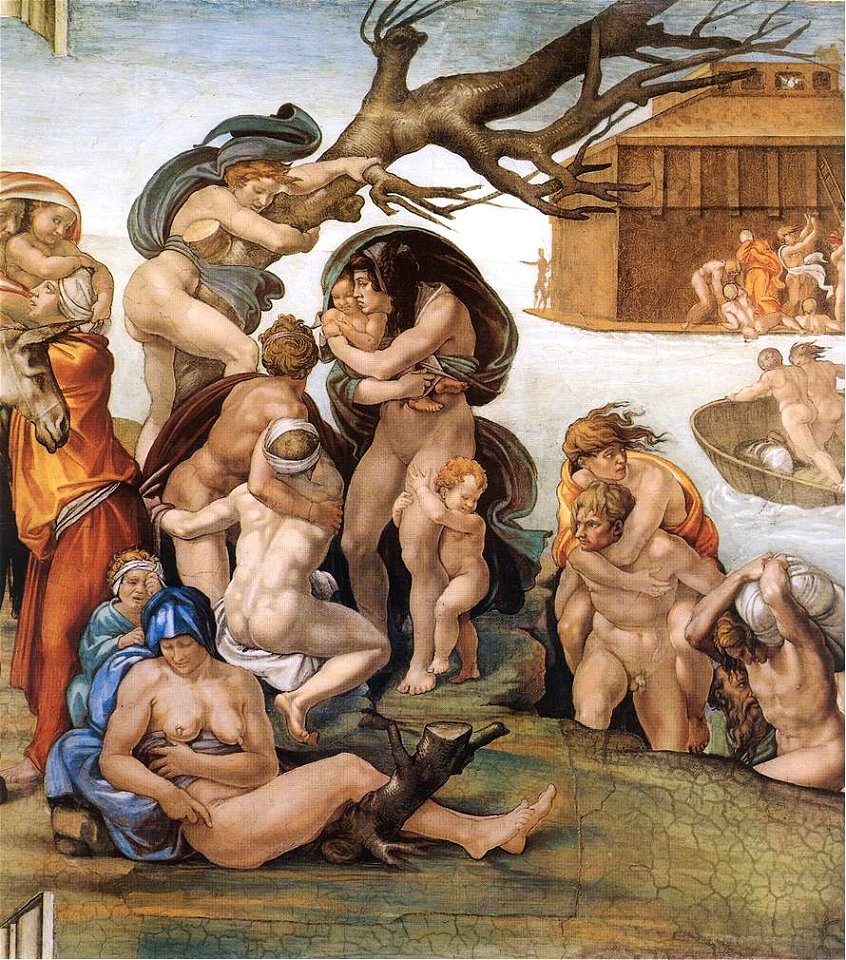 Michelangelo, Deluge 02
