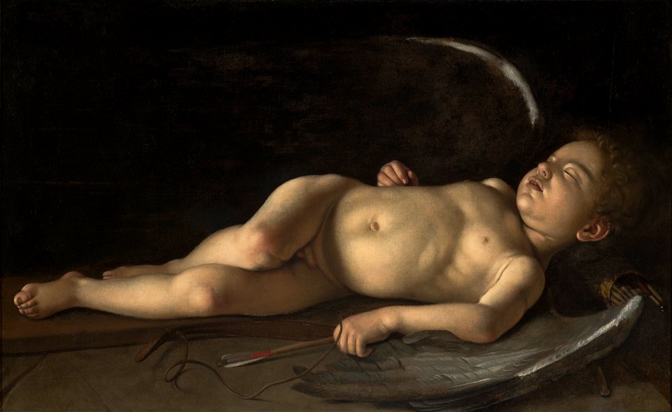 Michelangelo Merisi da Caravaggio - Sleeping Cupid - 2010.39 - Indianapolis Museum of Art