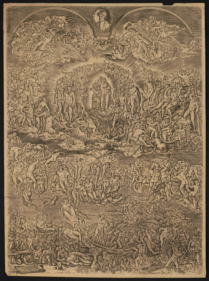 Michelangelo's last judgement LCCN2003680865