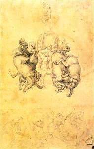 Michelangelo Buonarroti - Der Sturz des Phaethon 3