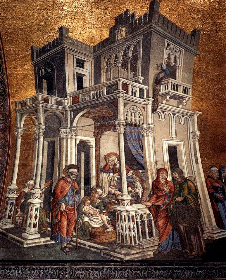 Michele Giambono - Birth of the Virgin - WGA08946