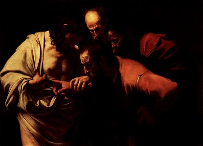 Michelangelo Merisi da Caravaggio - The Incredulity of Saint Thomas - WGA04141