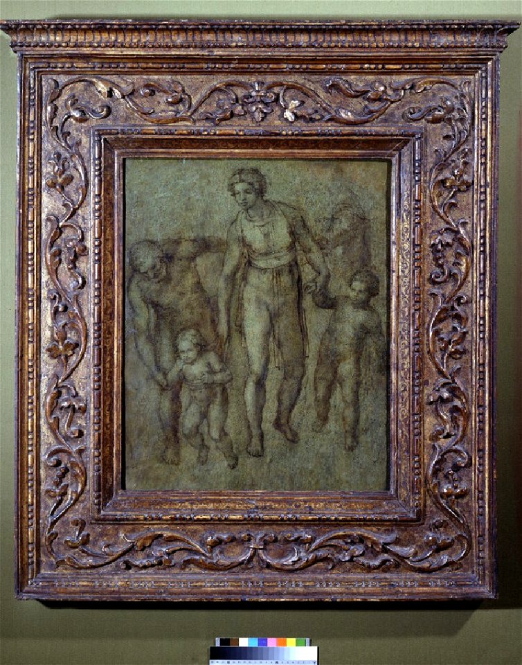 Michelangelo - The Holy Family with St John the Baptist, WA1846.309