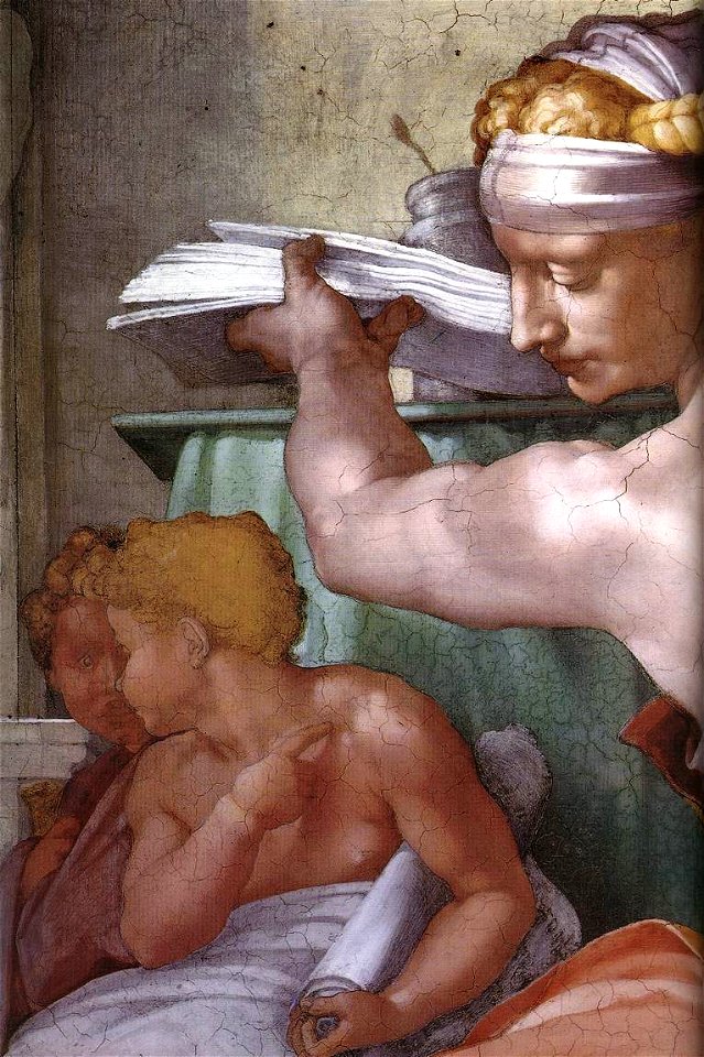 Michelangelo, sibille, libica 02