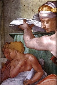 Michelangelo, sibille, libica 02