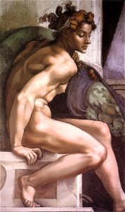 Michelangelo, ignudo 02