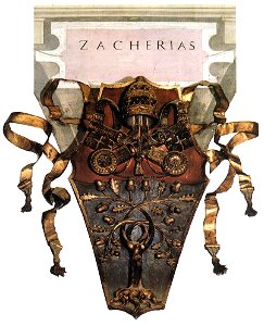 Michelangelo Buonarroti - Zechariah (detail) - WGA15337