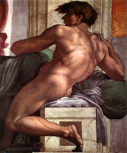 Michelangelo, ignudo 13