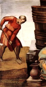 Michelangelo, Drunkenness of Noah 02