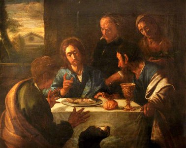 Michelangelo Merisi da Caravaggio (1571-1610) (after) - The Supper at Emmaus - 1298305 - National Trust