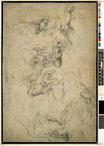Michelangelo - Verso The same subject, 1860,0616.5