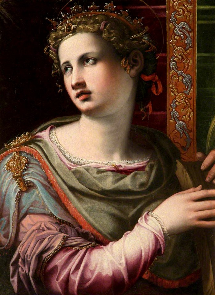 Michele Tosini (1503-1577) - Saint Catherine - 1298279 - National Trust
