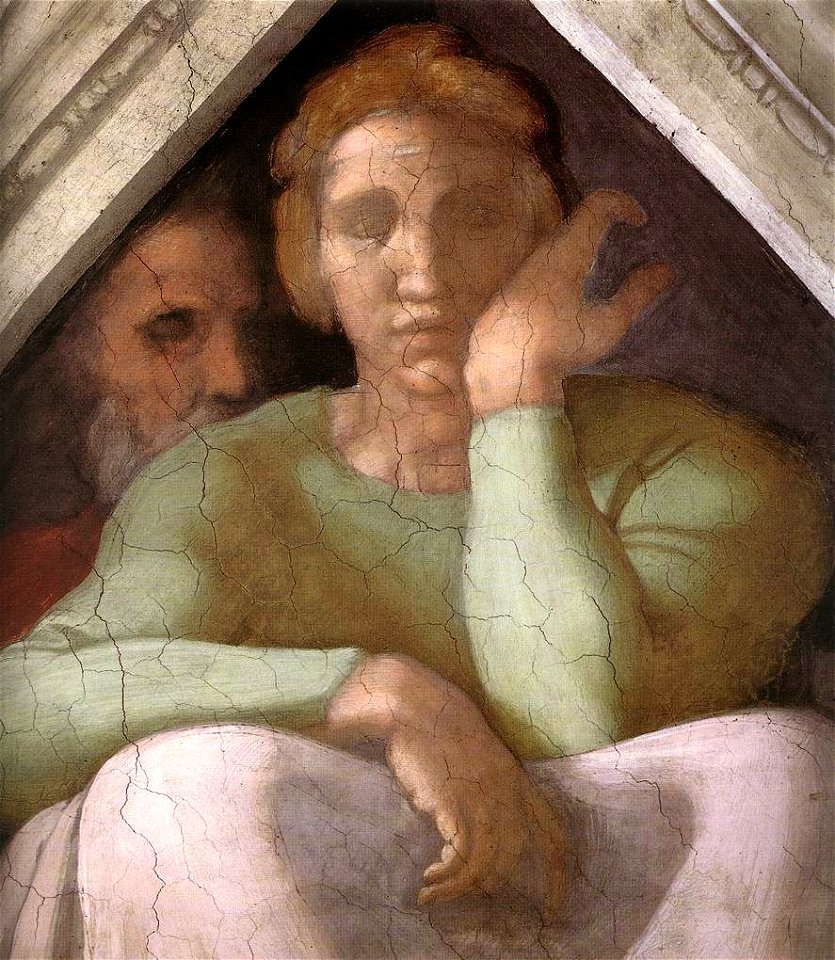 Michelangelo, antenati di cristo, 08.1