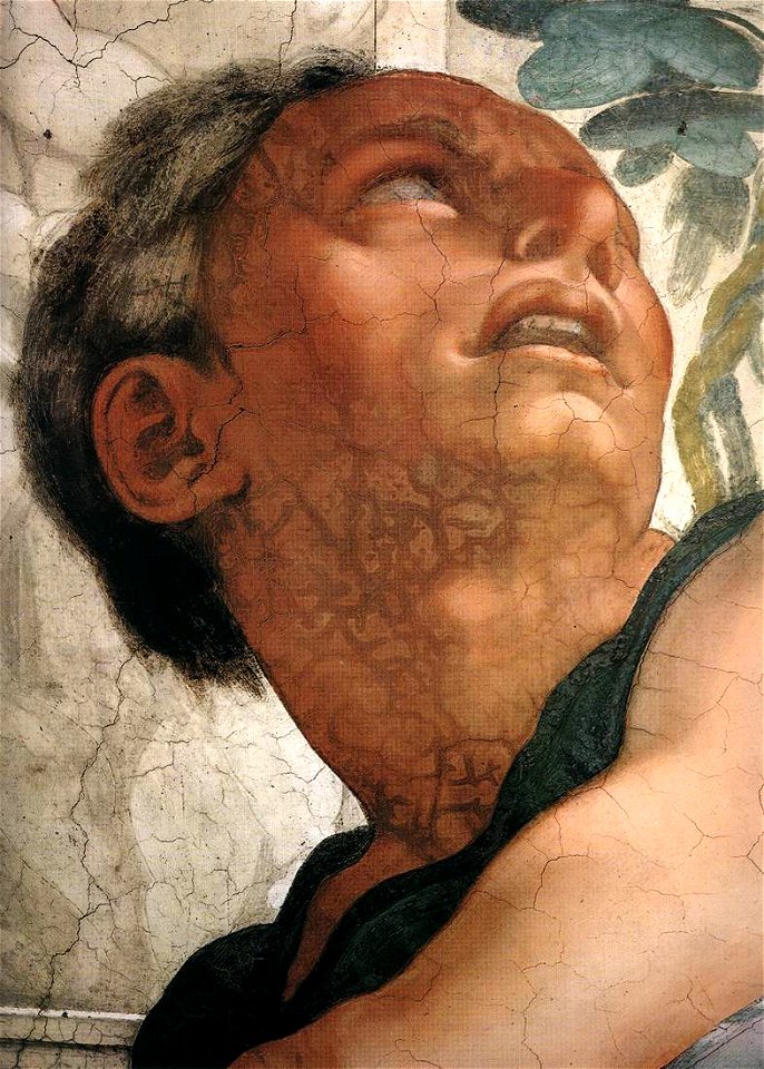 Michelangelo, profeti, Jonah 03