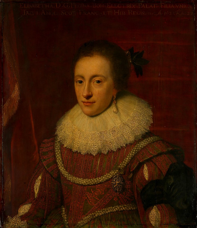 Michiel Jansz van Miereveld (Delft 1567-1641) - Elizabeth, Queen of Bohemia (1596-1662) - RCIN 404006 - Royal Collection