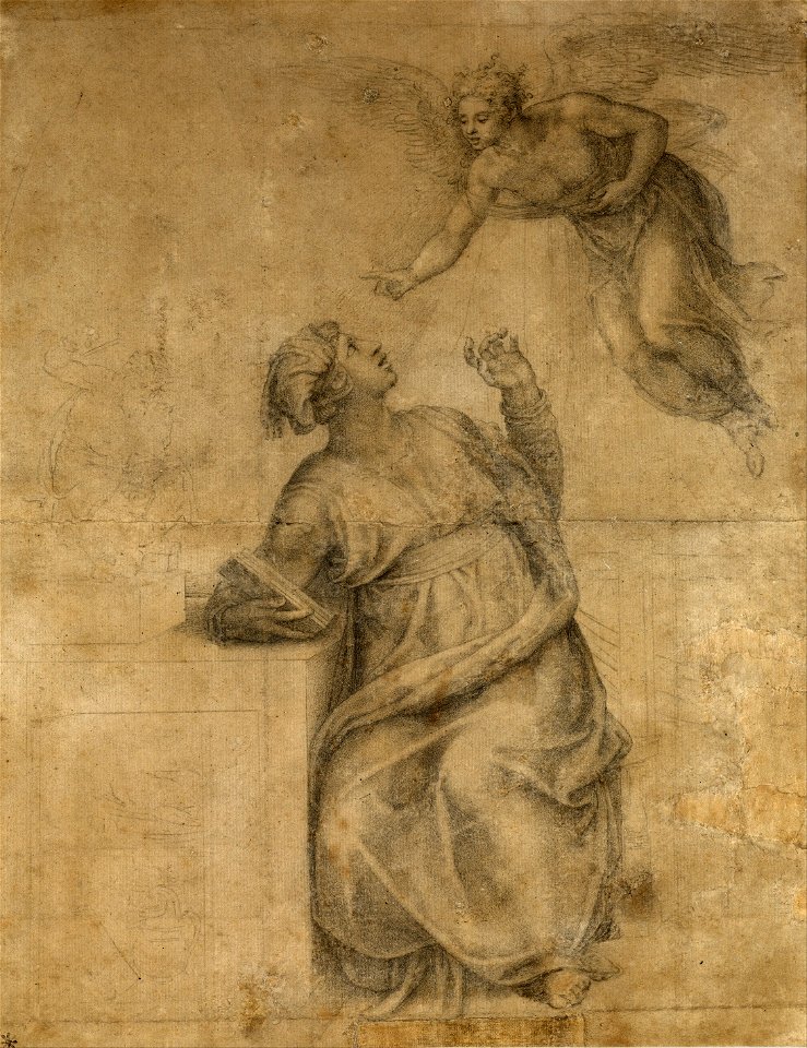 Michelangelo Buonarroti - Annunciation to the Virgin - Google Art Project