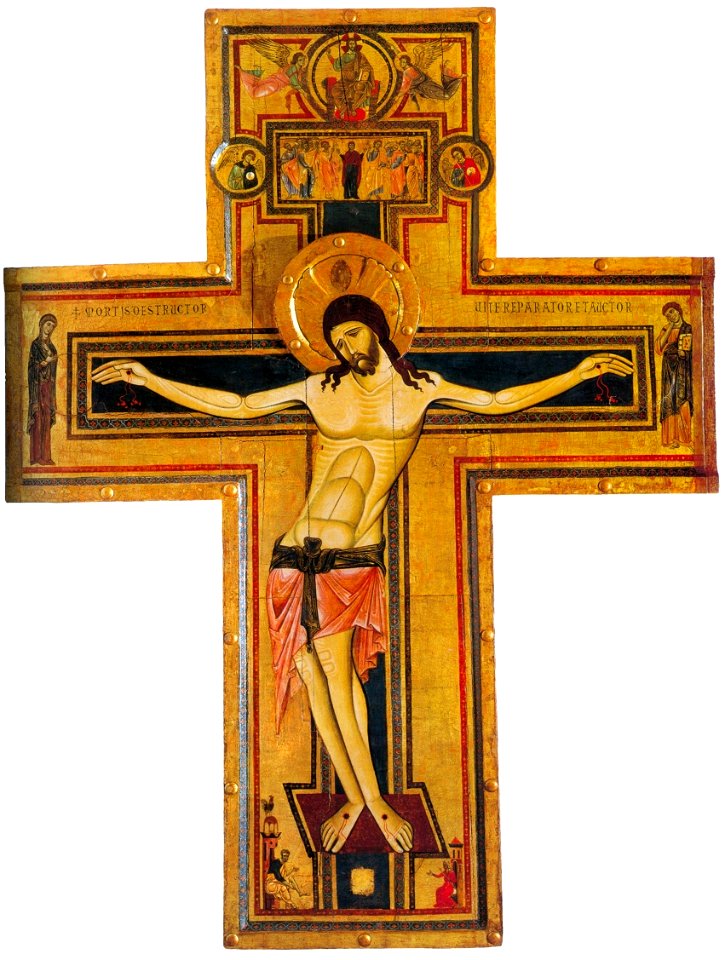 Michele di Baldovino, Croce dipinta, Pisa, chiesa di San Pietro in Vinculis