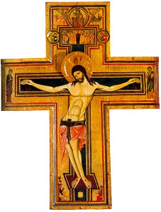 Michele di Baldovino, Croce dipinta, Pisa, chiesa di San Pietro in Vinculis