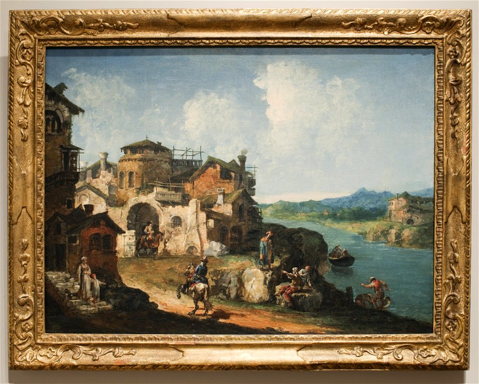 Michele Marieschi - Landscape Capriccio - 60.2 - Minneapolis Institute of Arts