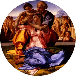 Michelangelo Buonarroti - Tondo Doni - Google Art Project