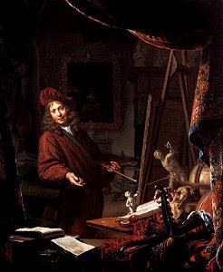 Michiel van Musscher - The Painter's Studio - WGA16407