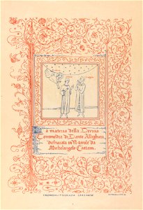 Michelangelo Caetani, The Divine Comedy Described in Six Plates, 1855 Cornell CUL PJM 1071 07. Free illustration for personal and commercial use.