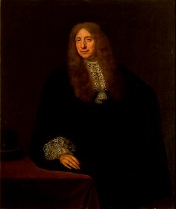 Michiel van Musscher - Portret van een heer - 0124 - Rijksmuseum Twenthe