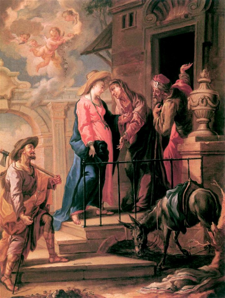 Michelangelo Unterberger - Visitation - WGA24190