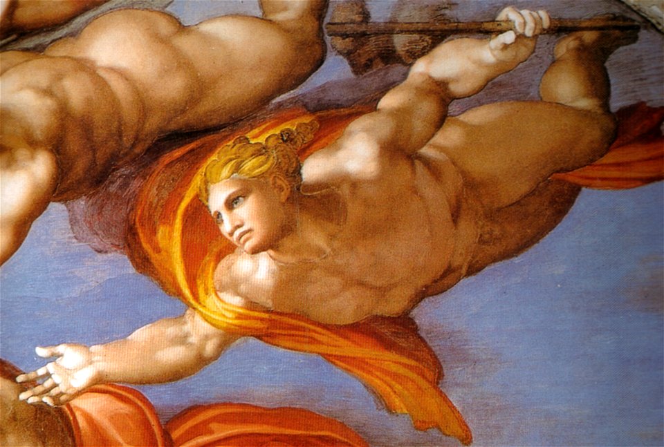 Michelangelo, giudizio universale, dettagli 05
