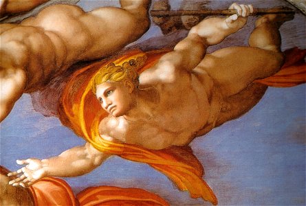 Michelangelo, giudizio universale, dettagli 05