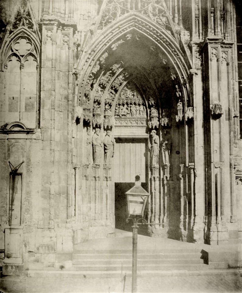 Michiels, Johann Franz - Das Westportal des Kölner Domes (Zeno Fotografie)
