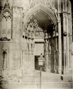 Michiels, Johann Franz - Das Westportal des Kölner Domes (Zeno Fotografie)