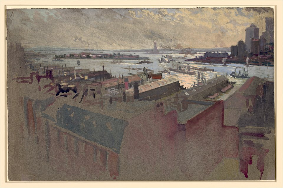 New York Bay from the Margaret LCCN2007664682