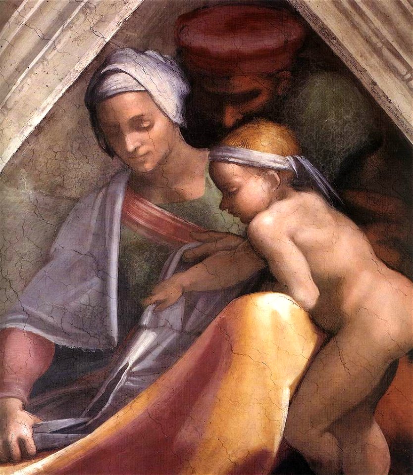 Michelangelo, antenati di cristo, 07.1