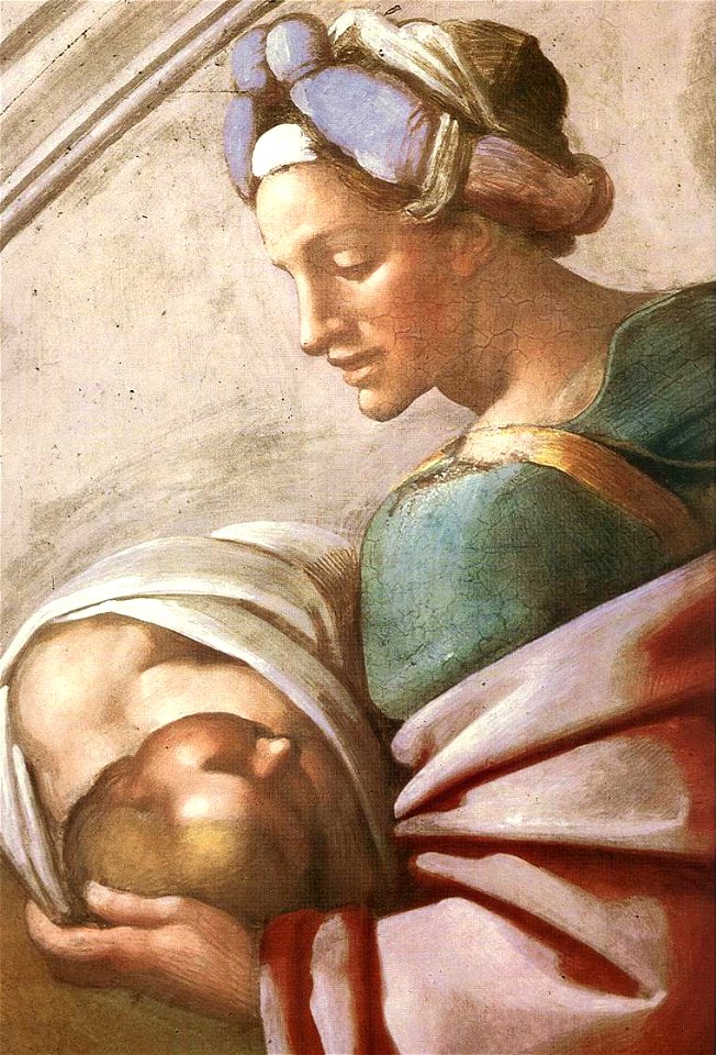 Michelangelo, lunetta, Hezekiah - Manasseh - Amon 02