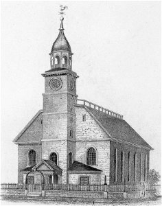 Middle Dutch Church, Nassau Street (NYPL Hades-255876-430896) (cropped)