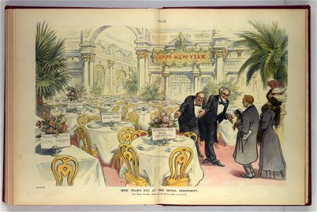 New Year's eve at the hotel prosperity - Kep. LCCN2011647535