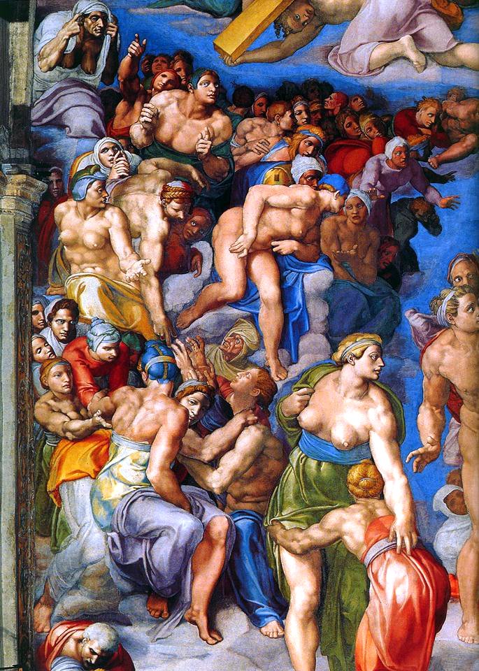 Michelangelo, Giudizio Universale 13